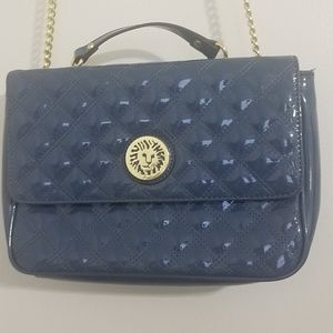 Anne Klein Patent Leather Crossbody Bag